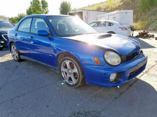 JF1GD29602G530832 - 2002 SUBARU IMPREZA WR BLUE photo 1