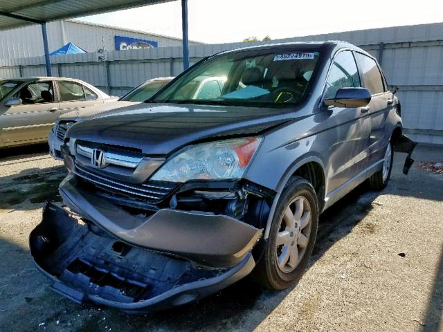 5J6RE387X9L021746 - 2009 HONDA CR-V EXL GRAY photo 2