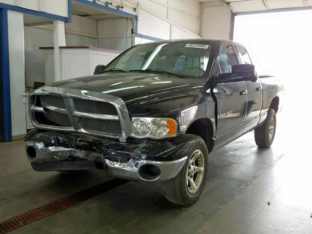 1D7HU18D83S259290 - 2003 DODGE RAM 1500 S BLACK photo 2