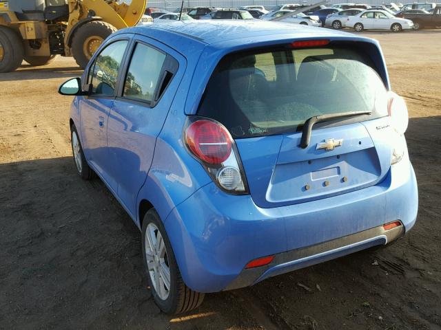 KL8CA6S97FC729346 - 2015 CHEVROLET SPARK LS BLUE photo 3