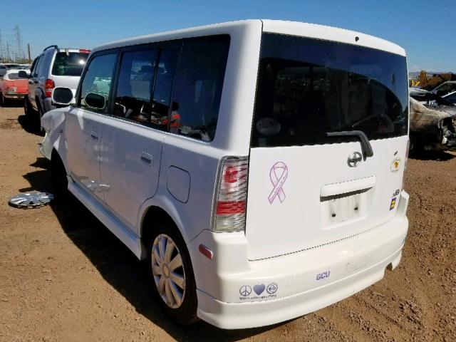 JTLKT334754027751 - 2005 TOYOTA SCION XB 白色 照片 3