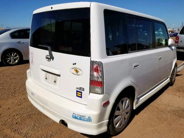 JTLKT334754027751 - 2005 TOYOTA SCION XB 白色 照片 4