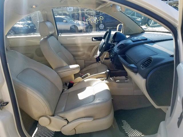 3VWPW31C18M525971 - 2008 VOLKSWAGEN NEW BEETLE კრემისფერი ფოტო 5