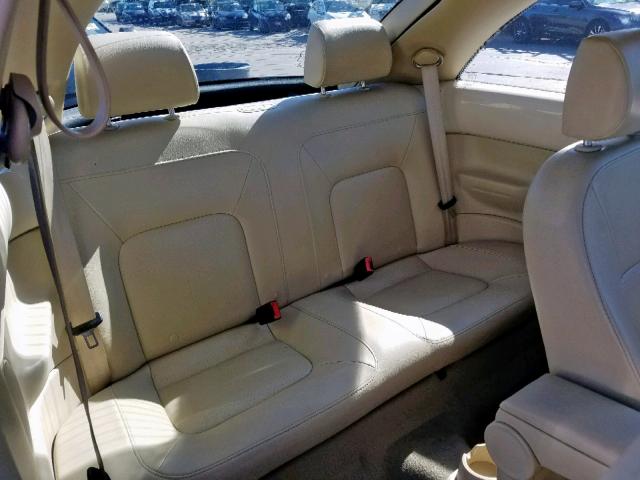 3VWPW31C18M525971 - 2008 VOLKSWAGEN NEW BEETLE კრემისფერი ფოტო 6