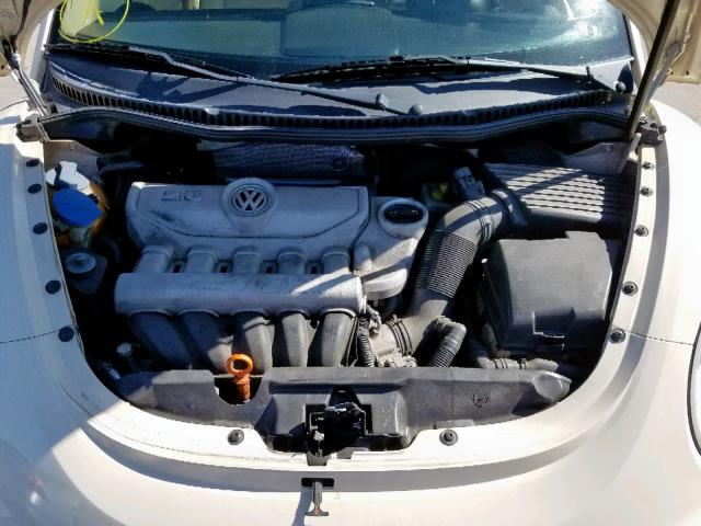 3VWPW31C18M525971 - 2008 VOLKSWAGEN NEW BEETLE კრემისფერი ფოტო 7