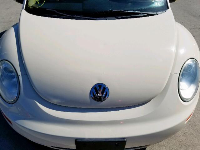 3VWPW31C18M525971 - 2008 VOLKSWAGEN NEW BEETLE კრემისფერი ფოტო 9