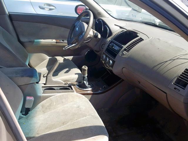 1N4BL11D45N482009 - 2005 NISSAN ALTIMA SE GRAY photo 5