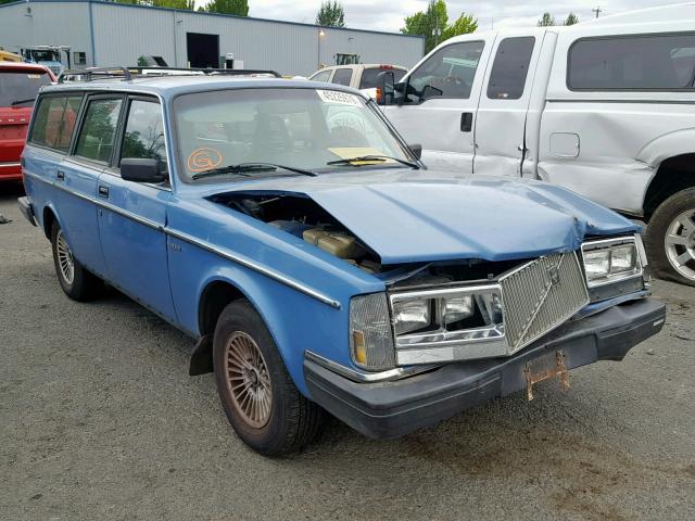 YV1AX8852F1641663 - 1985 VOLVO 245 DL BLUE photo 1