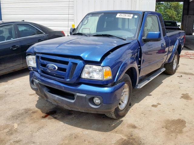 1FTKR4EEXBPA34483 - 2011 FORD RANGER SUP BLUE photo 2