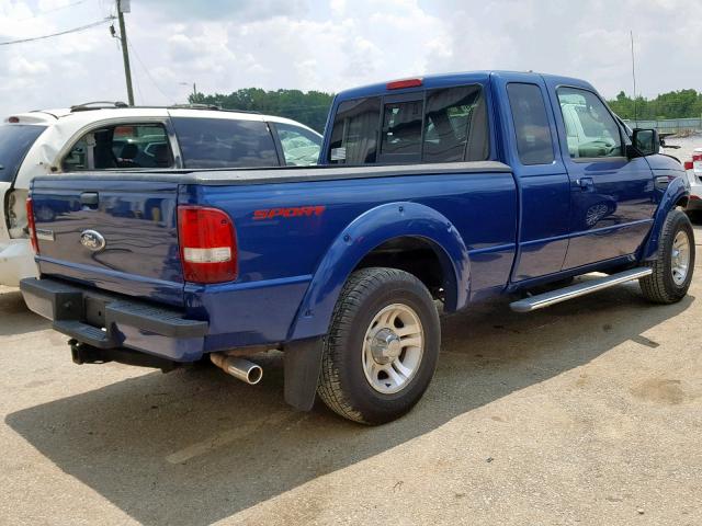 1FTKR4EEXBPA34483 - 2011 FORD RANGER SUP BLUE photo 4