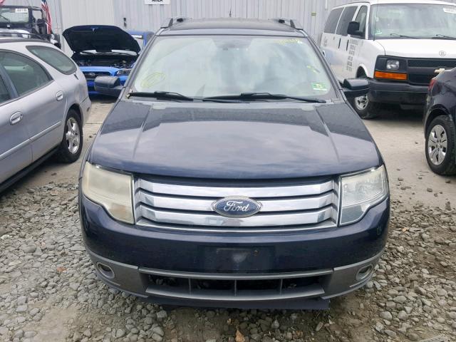 1FMDK02W48GA20554 - 2008 FORD TAURUS X S BLUE photo 9