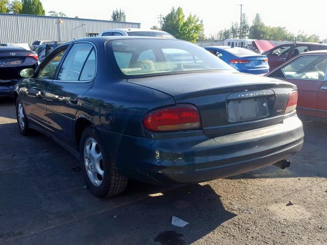 1G3WH52H0XF389846 - 1999 OLDSMOBILE INTRIGUE G GREEN photo 3
