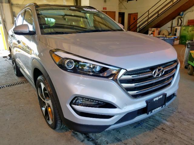 KM8J3CA27HU275927 - 2017 HYUNDAI TUCSON LIM SILVER photo 1