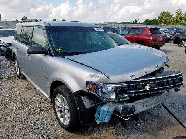 2FMGK5B88GBA14077 - 2016 FORD FLEX SE SILVER photo 1