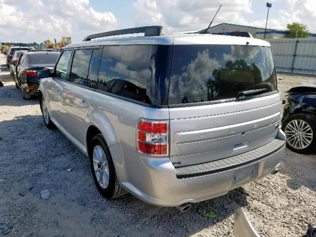 2FMGK5B88GBA14077 - 2016 FORD FLEX SE SILVER photo 3