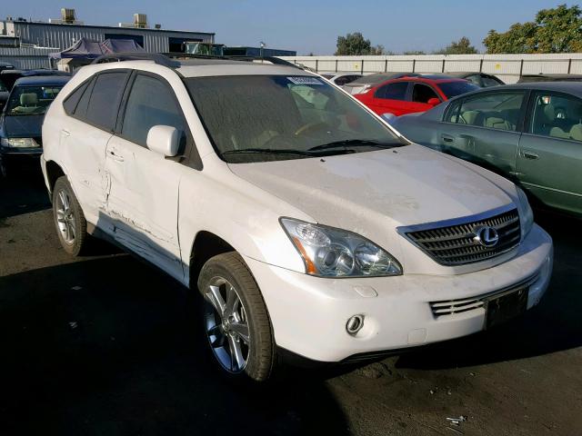 JTJHW31U172017597 - 2007 LEXUS RX 400H WHITE photo 1