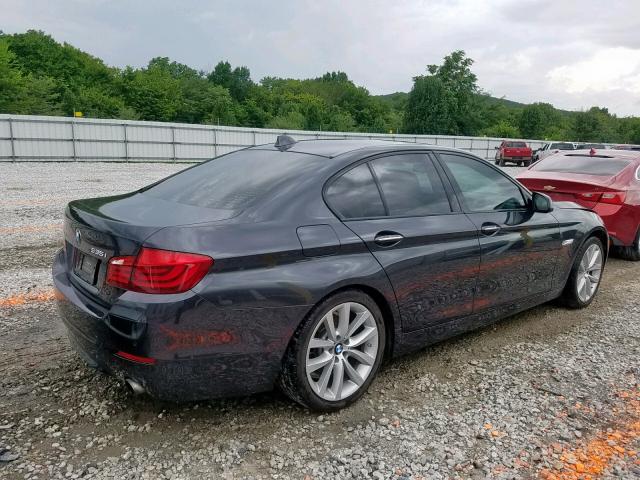 WBAFR7C52BC803827 - 2011 BMW 535 I CHARCOAL photo 4