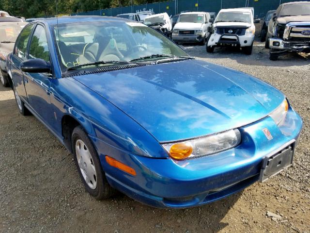 1G8ZH52802Z145063 - 2002 SATURN SL1 BLUE photo 1