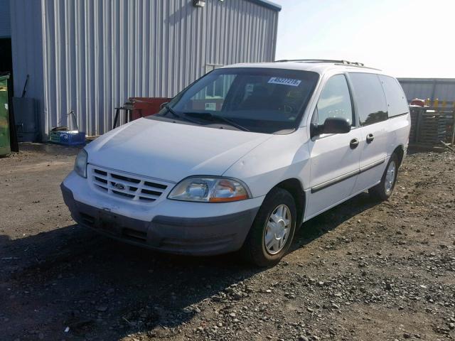 2FMZA5140YBA94521 - 2000 FORD WINDSTAR L WHITE photo 2