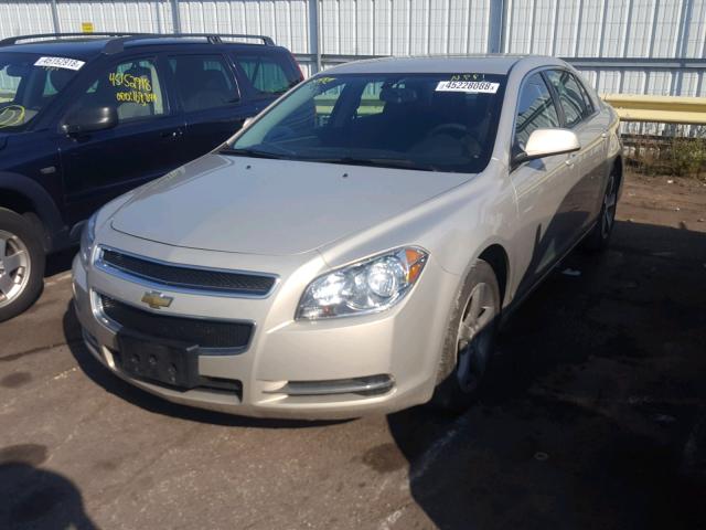 1G1ZC5E1XBF375304 - 2011 CHEVROLET MALIBU 1LT 棕色 照片 2