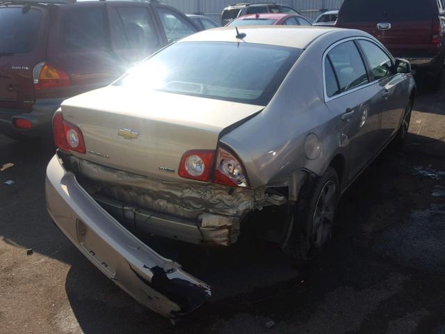 1G1ZC5E1XBF375304 - 2011 CHEVROLET MALIBU 1LT 棕色 照片 4