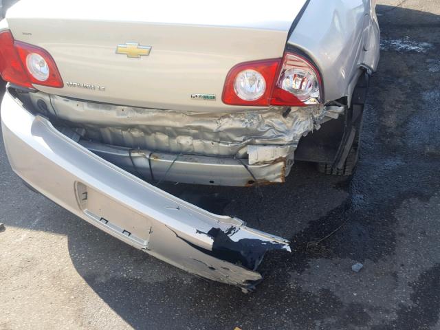 1G1ZC5E1XBF375304 - 2011 CHEVROLET MALIBU 1LT 棕色 照片 9