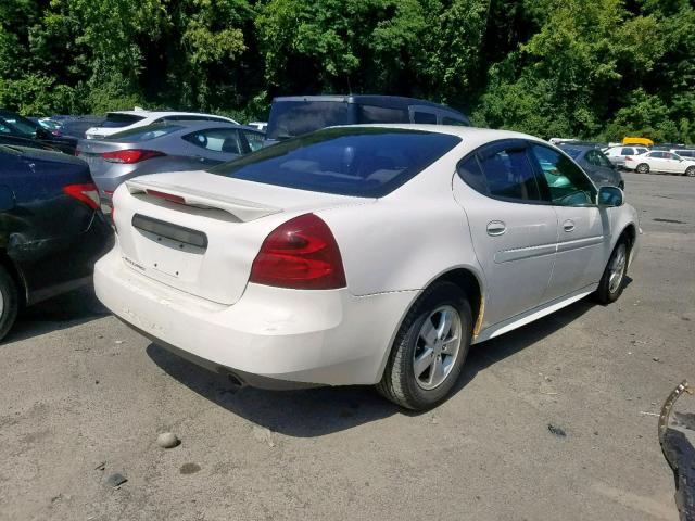 2G2WP552081194255 - 2008 PONTIAC GRAND PRIX WHITE photo 4