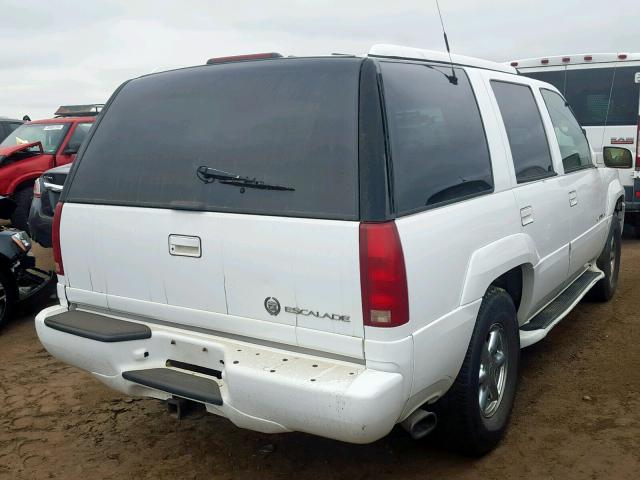 1GYEK13R0YR165533 - 2000 CADILLAC ESCALADE WHITE photo 4