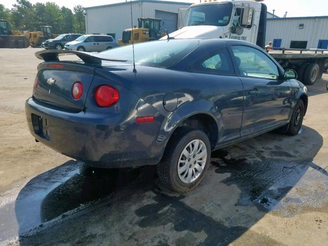 1G1AT18H297194233 - 2009 CHEVROLET COBALT LT CHARCOAL photo 4