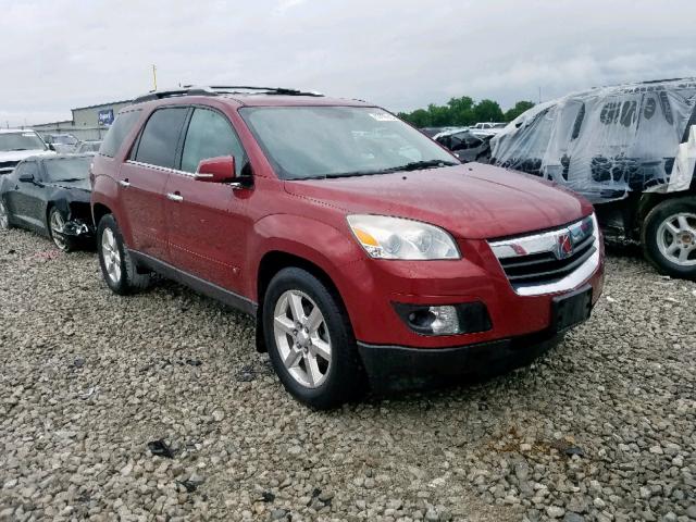 5GZER33768J110139 - 2008 SATURN OUTLOOK XR BURGUNDY photo 1