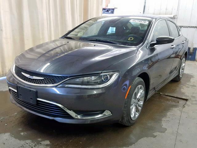 1C3CCCAB8GN108695 - 2016 CHRYSLER 200 LIMITE GRAY photo 2