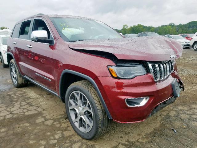 1C4RJFBG2KC638463 - 2019 JEEP GRAND CHER RED photo 1
