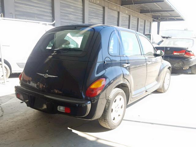 3C4FY48B04T250783 - 2004 CHRYSLER PT CRUISER BLACK photo 4