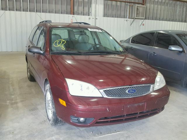 1FAHP36N77W215830 - 2007 FORD FOCUS ZXW RED photo 1