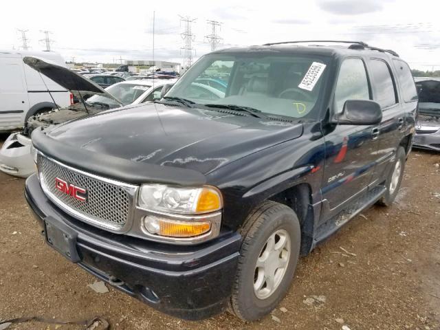 1GKEK63U11J170160 - 2001 GMC DENALI BLACK photo 2