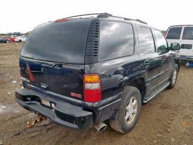 1GKEK63U11J170160 - 2001 GMC DENALI BLACK photo 4