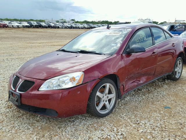 1G2ZH57N794174446 - 2009 PONTIAC G6 GT MAROON photo 2