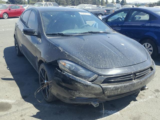 1C3CDFBB2FD347063 - 2015 DODGE DART SXT BLACK photo 1