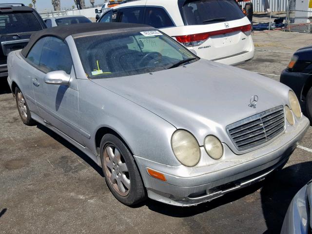 WDBLK65G83T136071 - 2003 MERCEDES-BENZ CLK 320 SILVER photo 1