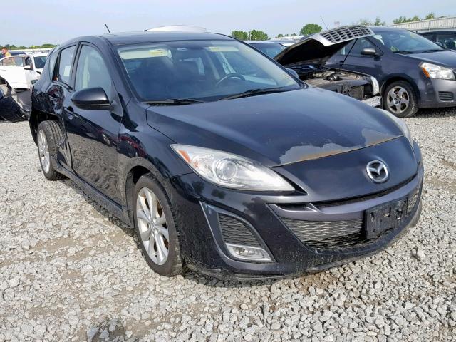 JM1BL1H50A1297711 - 2010 MAZDA 3 S BLACK photo 1