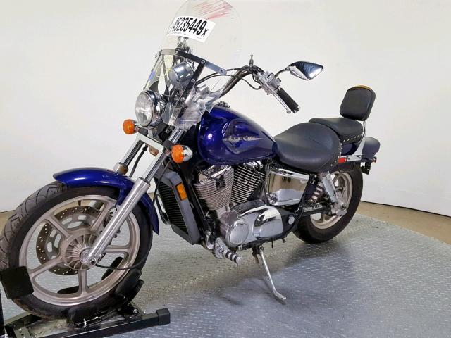 1HFSC18002A601924 - 2002 HONDA VT1100 C PURPLE photo 4