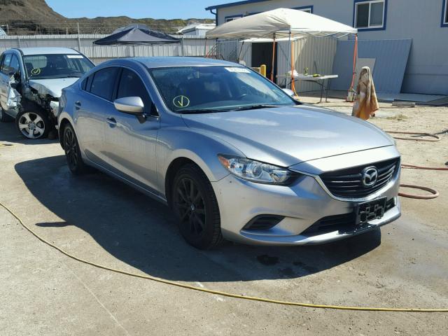 JM1GJ1U54F1203483 - 2015 MAZDA 6 SPORT SILVER photo 1