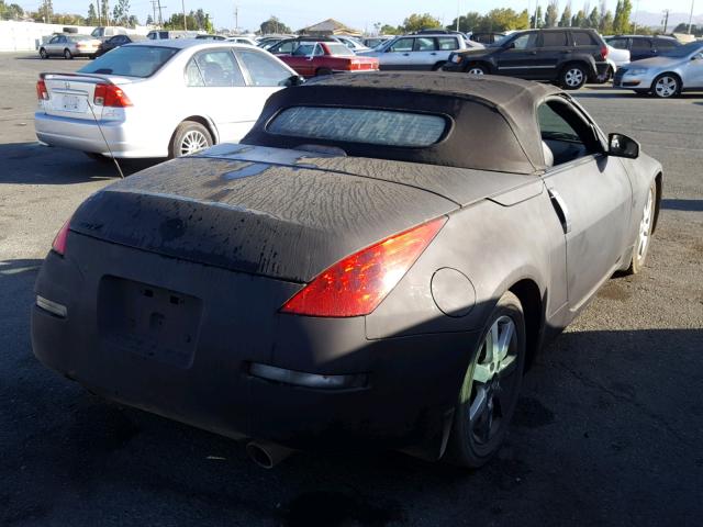 JN1AZ36A66M452390 - 2006 NISSAN 350Z ROADS BLACK photo 4