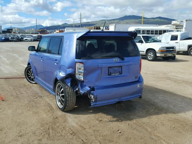 JTLZE4FE4A1110701 - 2010 TOYOTA SCION XB Көк фото 3