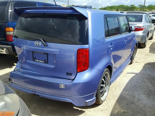 JTLZE4FE4A1110701 - 2010 TOYOTA SCION XB Көк фото 4