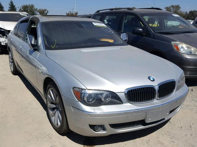 WBAHN83527DT68982 - 2007 BMW 750 SILVER photo 1