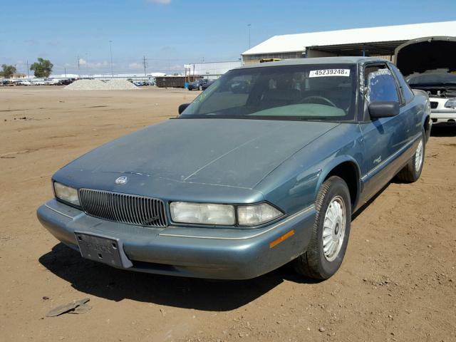 2G4WB12L5S1478824 - 1995 BUICK REGAL CUST GREEN photo 2