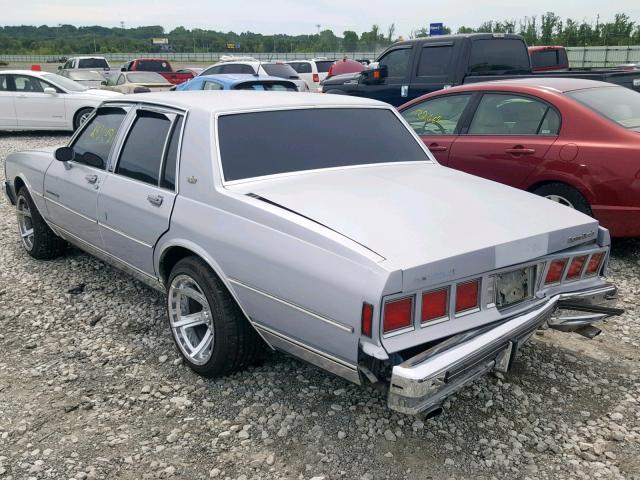 2G1AN69H1D1128784 - 1983 CHEVROLET CAPRICE CL SILVER photo 3