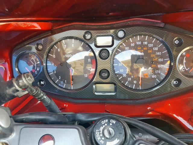 JS1GW71A832100606 - 2003 SUZUKI GSX1300 R RED photo 8