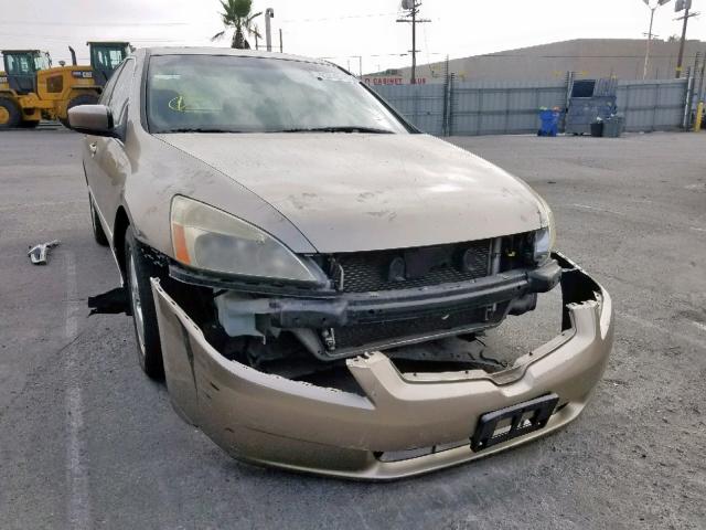 JHMCM56673C070395 - 2003 HONDA ACCORD EX GOLD photo 1